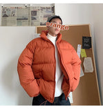 Aidase Winter Harajuku Short Puffer Jacket Men Short Parkas Casual Kpop Bubble Jackets Mens Streetwear Korean Fashions Coats aidase-shop