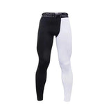 20.4Aidase Men Capri Running Tights GYM Student Boy Pants Male Basketball Football Soccer Fitness Workout Exercise Sport Cropped Legging aidase-shop