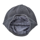 Aidase Winter Hats For Men Beanies Bonnet Knitted Men's Casual Bonnets Plaid Gorras Warm Thicker Double Layer Skullies Caps Gorro aidase-shop