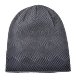 Aidase Winter Hats For Men Beanies Bonnet Knitted Men's Casual Bonnets Plaid Gorras Warm Thicker Double Layer Skullies Caps Gorro aidase-shop