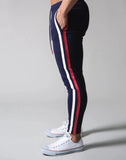 Aidase Joggers Men Striped Sweatpants Casual Long Pants Men Fitness Running Workout Track Trousers aidase-shop