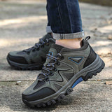 49.14Aidase Hiking Shoes For Men Outdoor Lace Up Shoes Man Climbing Sport Boots Tactical Hunting Trekking Mountain Waterproof Sneakers aidase-shop