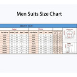 Aidase Elegant Men Suits Single Breasted Peak Lapel Slim Fit Male Clothing 2 Piece Jacket Pants Sets Formal Prom Party Costume Homme aidase-shop