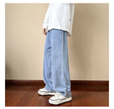 Aidase  Men Baggy Oversized Jeans Pants Denim  Mens Hip Hop Harem Pants Vintage Casual Women Denim Pants Straight Pants aidase-shop