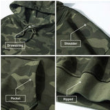 Aidase Autumn Hooded Sweatshirt Men Oversized Camo Hoodie Sportswear Loose Casual Sportswear Long Sleeve Boys Green Camouflage Hoodie aidase-shop