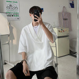 Aidase Black Long-sleeved Shirt Men Fashion Social Mens Dress Shirt Korean Loose Casual Ice Silk Pullover Shirts Men Formal Shirt M-2XL aidase-shop