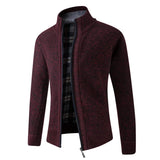 =Aidase 2024 Men's Sweaters Autumn Winter Wool Zipper Cardigan Sweaters Man Casual Knitwear Sweatercoat Male aidase-shop