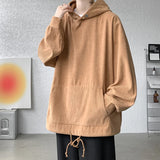 Aidase Harajuku Fashion Stand Collar Hoodie Men 2024 Spring New Coffee Sweatshirt High Quality Baggy Streetwear Male Hooded Hoodies aidase-shop