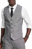 Aidase New Gray Men' s Suit 3 Pieces Blazer VestPants Double Breasted Jacket Fashion Tuxedo Business Modern Wedding Groom Costume Homme aidase-shop