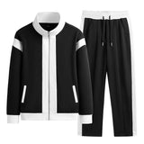 Aidase 2024 Baseball Korean Sportswear Suit Men's Jacket and Trousers Two-piece Jogging Running Sets Fashion Top Quality Tracksuit aidase-shop