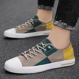 Aidase Men Sneakers Casual Shoes Men Flat Brand Fashion Canvas Shoes Comfortable Driving Tennis Sports Shoes Student aidase-shop