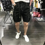 Aidase Male Short Pants Multi Pocket Black Big Size Men's Cargo Shorts Oversize Harajuku Loose Jorts 2024 Fashion Clothes Streetwear aidase-shop