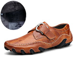 Aidase Crocodile Skin Loafer Shoes Men Genuine Leather Slip-on Moccasins Handmade Male Outdoor Casual Shoes Drive Walk Luxury Leisure aidase-shop