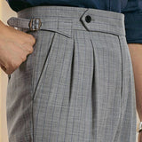 British Style Stripe Office Trousers Men Pant Trend Brand Fashion Casual Pant Pantalon De Vestir Hombre Trousers Pant For Man aidase-shop