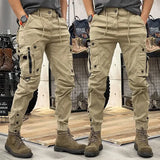 Aidase Cargo Pants For Men Grey Outdoor Biker Trousers Man Hiking Motorcycle Slim Trekking Cheap Emo Casual New In With Trend Popular aidase-shop