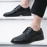 Aidase Office Social Shoe Male Leather Casual Round Toe Suit Official High Quality Fashion New Men's Formal Shoes 39 Low Price Italian aidase-shop