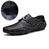 Aidase Crocodile Skin Loafer Shoes Men Genuine Leather Slip-on Moccasins Handmade Male Outdoor Casual Shoes Drive Walk Luxury Leisure aidase-shop