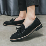 46.69Aidase Italian Fringed Suede Shoes Loafers Shoes Men Fashion Mens Casual Shoes Comfy Brand Driving Men Shoes Moccasins Male Dress Shoes aidase-shop