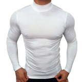 Aidase Compression Shirts Men's Fitness Workout Long Sleeve T-shirt Gym Training Tops Muscle Tees aidase-shop