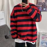 Aidase Autumn Spring Men Classic Striped Hoodies Mens Hip Hop Streetwear Sweatshirt Male Casual Trend Cotton Pullover aidase-shop