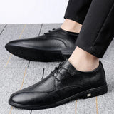 63.91Aidase Genuine Leather Men Dress Shoes Luxury Cowhide Man Business Shoes Casual Social Shoe Male Wedding Footwear Zapatos Hombre aidase-shop