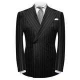 Aidase Strip Mens Wedding Tuxedos Prom Slim Fit Jacket Peaked Lapel Groom Wear For Men Business Office Customized Only Coat aidase-shop