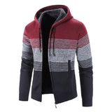 =Aidase 2024 Men's Sweaters Autumn Winter Wool Zipper Cardigan Sweaters Man Casual Knitwear Sweatercoat Male aidase-shop