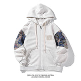 Autumn New Men's Hoodies Embroidered Patterns Loose Fashion Korean Streetwear Hooded Coat Male Casual Hoodie M-5XL
