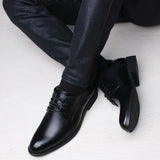 Aidase Dress Shoes Man Trend Social Shoe for Men Cowhide Business Low Price Italian Cheap Liquidation 39 New Clearance Style Black aidase-shop