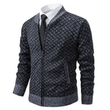 =Aidase 2024 Men's Sweaters Autumn Winter Wool Zipper Cardigan Sweaters Man Casual Knitwear Sweatercoat Male aidase-shop