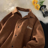 Aidase New Corduroy Men's Jacket American Retro Fashion Brand New Cool and Stylish Shirt Jacket