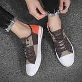 Aidase Men Sneakers Casual Shoes Men Flat Brand Fashion Canvas Shoes Comfortable Driving Tennis Sports Shoes Student aidase-shop