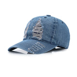 Aidase Unisex Sport Baseball Cap for Women Men Retro Wash Water Jeans Sun Hat Cotton Handfeeling Streetwear Hip Hop Denim Summer Hat aidase-shop