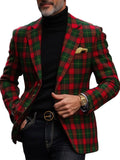 Aidase Plaid Men Wedding Suits Coat Notched Lapel Single Breasted Tuxedos Jacket Groom Business Blazer Custom Made Only Jacket aidase-shop