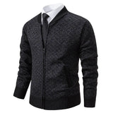 =Aidase 2024 Men's Sweaters Autumn Winter Wool Zipper Cardigan Sweaters Man Casual Knitwear Sweatercoat Male aidase-shop