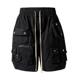 Aidase Hip Hop Y2K Streetwear Cargo Shorts Multi Pockets Tactical Fashion Man Shorts Techwear Harajuku Summer Casual Short Pants aidase-shop