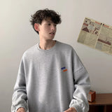 Autumn Men's Oversized Hoodie Plus Size 5XL Harajuku Hoodies Men Solid Casual Streetwear Hoody 2023 Fashion Male Y2k Sweatshirt aidase-shop