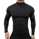 Aidase Compression Shirts Men's Fitness Workout Long Sleeve T-shirt Gym Training Tops Muscle Tees aidase-shop