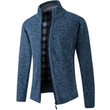 =Aidase 2024 Men's Sweaters Autumn Winter Wool Zipper Cardigan Sweaters Man Casual Knitwear Sweatercoat Male aidase-shop