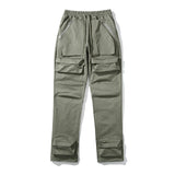 64.35Aidase High Street Multi-pocket Drawstring Overalls Mens Straight Vibe Style Oversize Casual Cargo Pants Hip Hop Loose Baggy Trousers aidase-shop