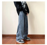 Aidase  Men Baggy Oversized Jeans Pants Denim  Mens Hip Hop Harem Pants Vintage Casual Women Denim Pants Straight Pants aidase-shop