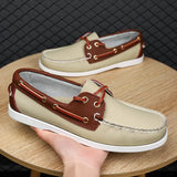 48.3Aidase New Handmade Luxury Brand Mens Casual Shoes Comfort Breathable Slip On Boat Shoe High Quality Dress Loafers Sneakers Mocassin aidase-shop