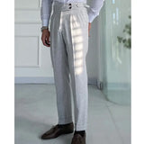 83.7Aidase High Quality Office Social Suit Pants Casual Wedding Groom Trousers Italy Business Dress Pants Men  Gray Pantaloni Casual aidase-shop