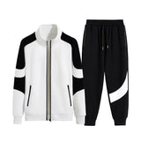 Aidase 2024 Mens Sport Suit Warm Hoodies Set Cotton GYM Windproof Thermal Gym Sportsuit Classic Style Sportswear Jogging Running Sets aidase-shop