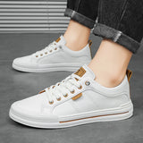 Aidase New Men's Casual Shoes Luxury Handmade Leather Office Business Shoes for Men Sneakers Comfort Classic White Shoes Sports Shoe aidase-shop