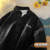 Aidase New Corduroy Men's Jacket American Retro Fashion Brand New Cool and Stylish Shirt Jacket aidase-shop