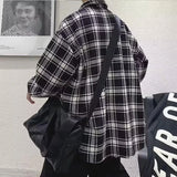 Aidase New Plaid Shirt Jacket Men Spring and Autumn Style Small Fragrance Workwear Jacket Cool Korean Version Trendy Baseball Uniform aidase-shop