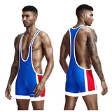 18.96Aidase Mens Undershirts Bodysuit Wrestling Singlet Fitness Workout Running Vest Bodywear Underwear Bodybuilding Jumpsuit aidase-shop