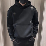 =Aidase Hooded Hoodie Men's Korean Style Trend  Spring and Autumn New Clothes on Top Winter Outfit Handsome Thick Coat Top aidase-shop