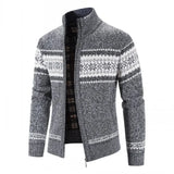 =Aidase 2024 Men's Sweaters Autumn Winter Wool Zipper Cardigan Sweaters Man Casual Knitwear Sweatercoat Male aidase-shop